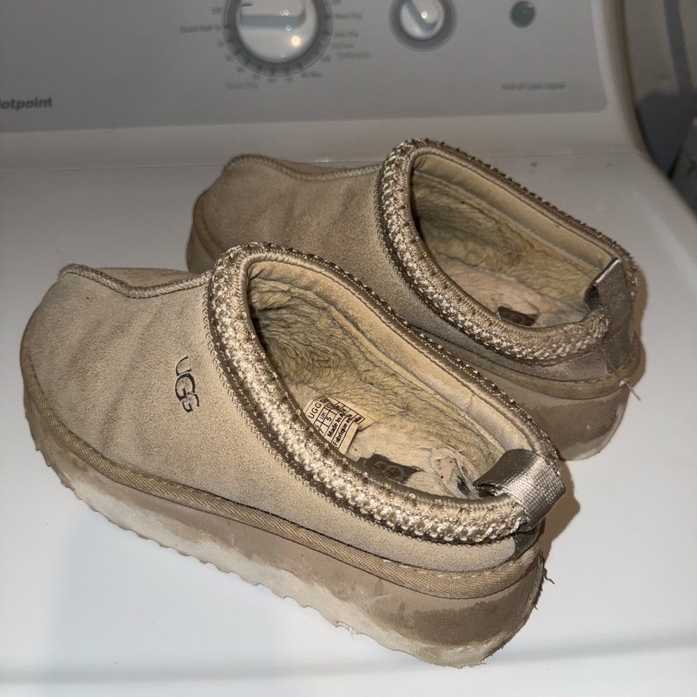 UGG Beige Slip-On Slippers